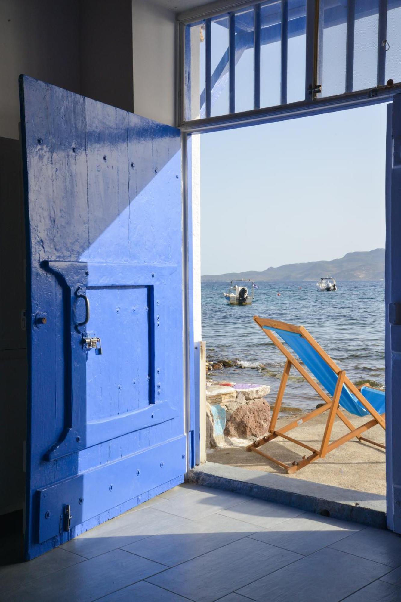 Gasthaus Blue Sea House Klima  Exterior foto
