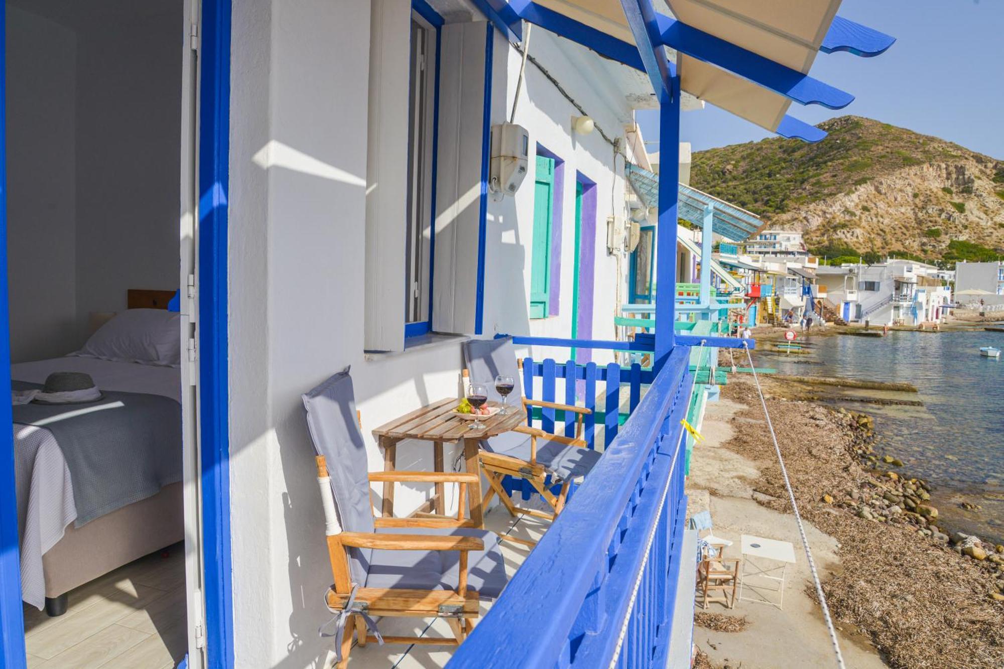 Gasthaus Blue Sea House Klima  Exterior foto